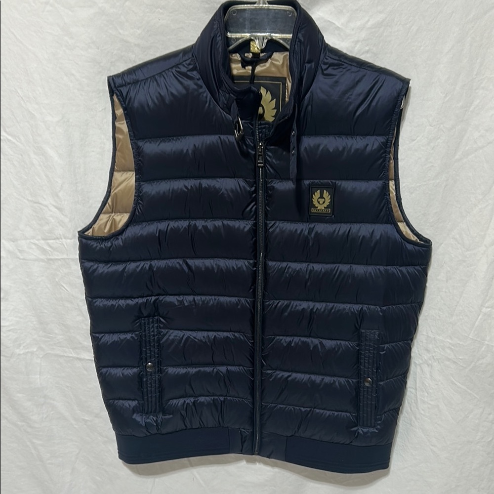 Belstaff Dark Blue Puffer Vest